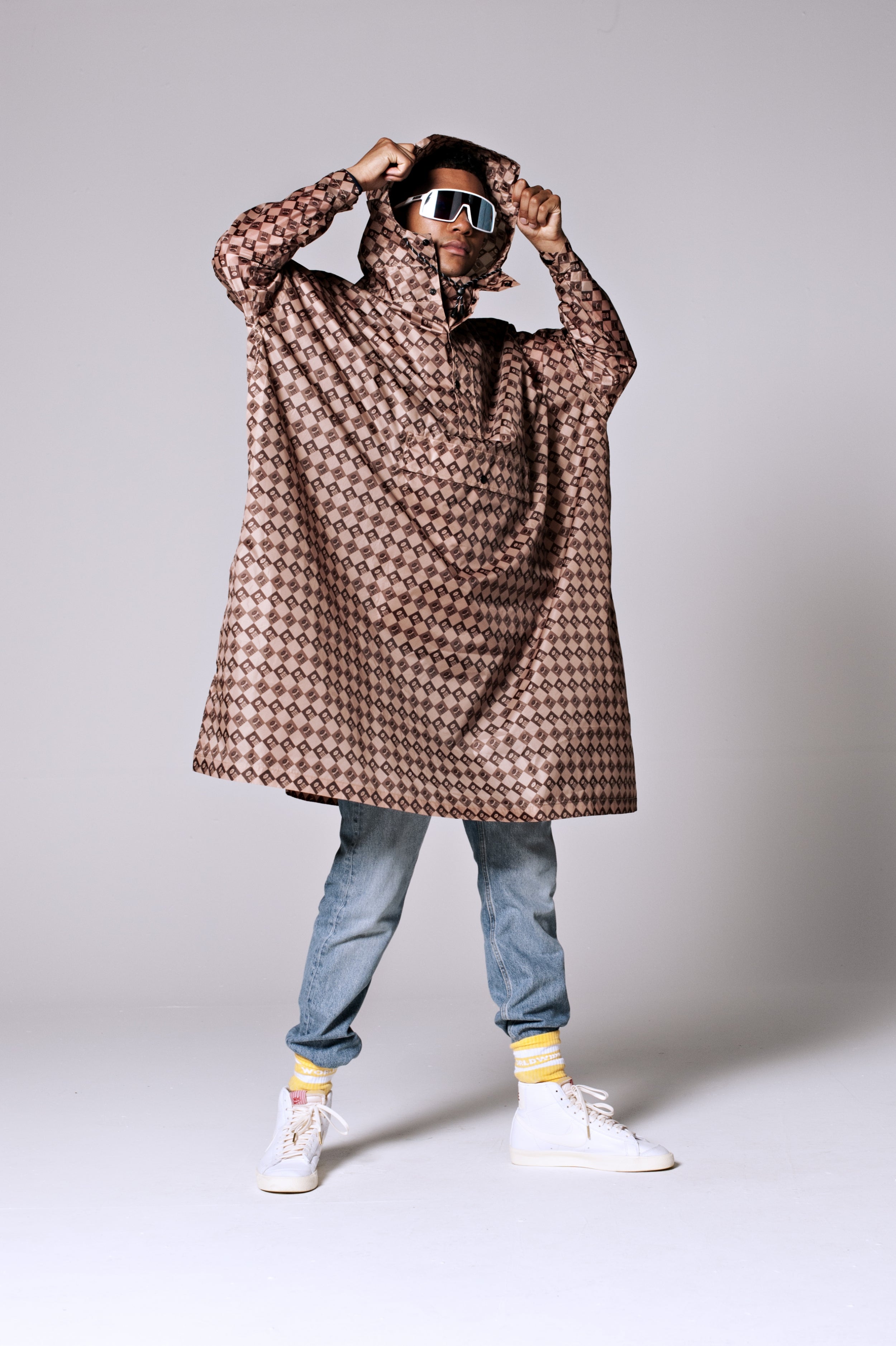 Image of Damier - Rain Poncho